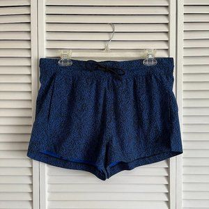 Lululemon Breakaway Short (3”) Circuit Cerulean Blue Black / Black size 8 rare